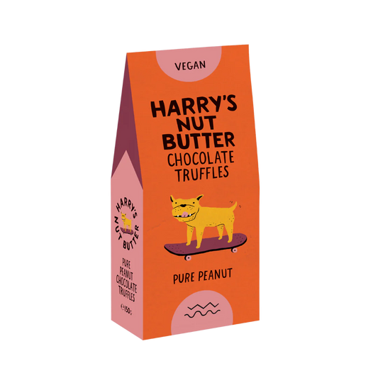 Harry's Nut Butter Chocolate Truffles (Pure Peanut) 125g