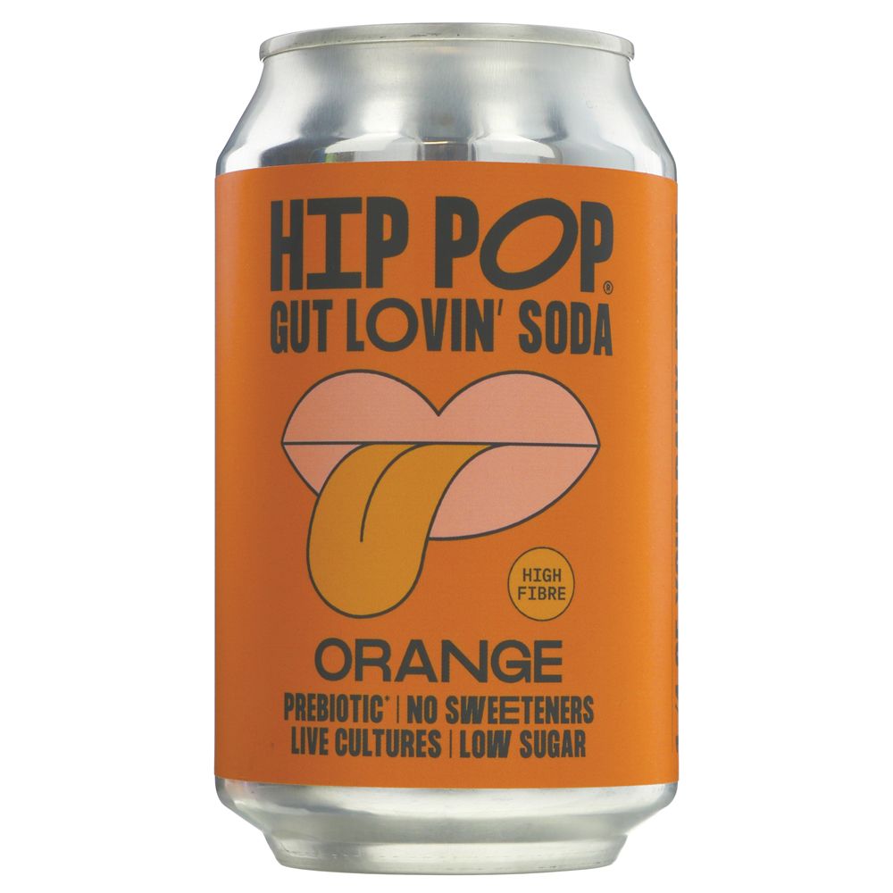 Hip Pop Gut Lovin' Soda Orange 330ml