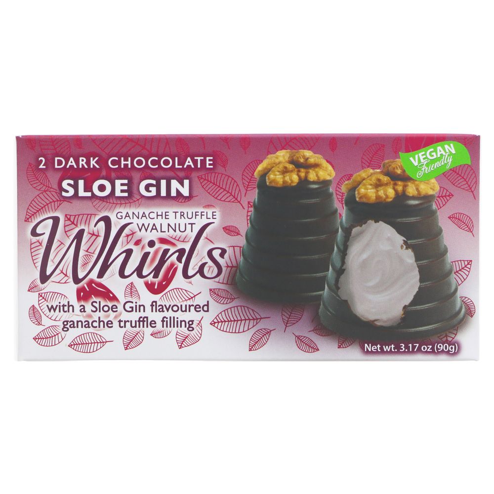 Hadleigh Maid Sloe Gin Walnut Whirls 90g