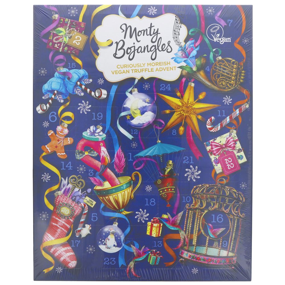 Monty Bojangles Vegan Truffle Advent Calendar 235g