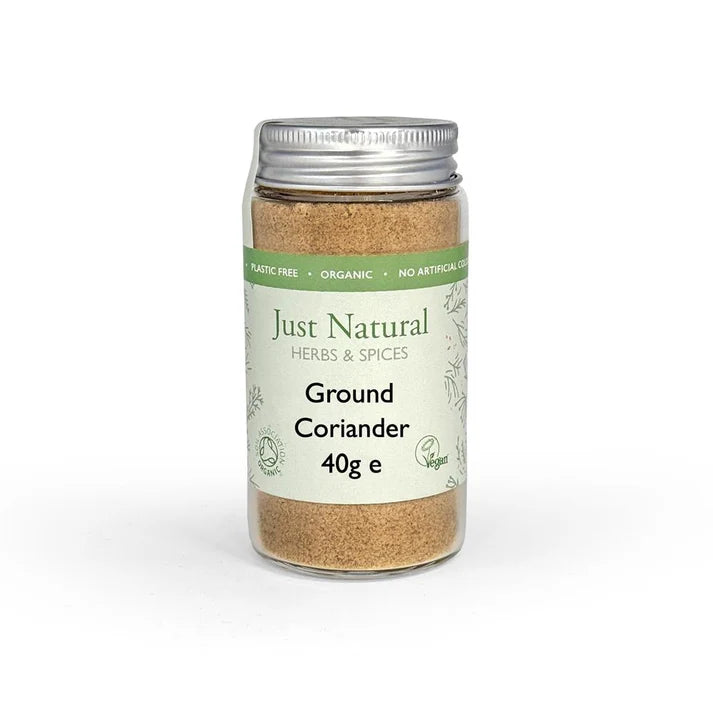 Just Natural Organic Ground Coriander 40g