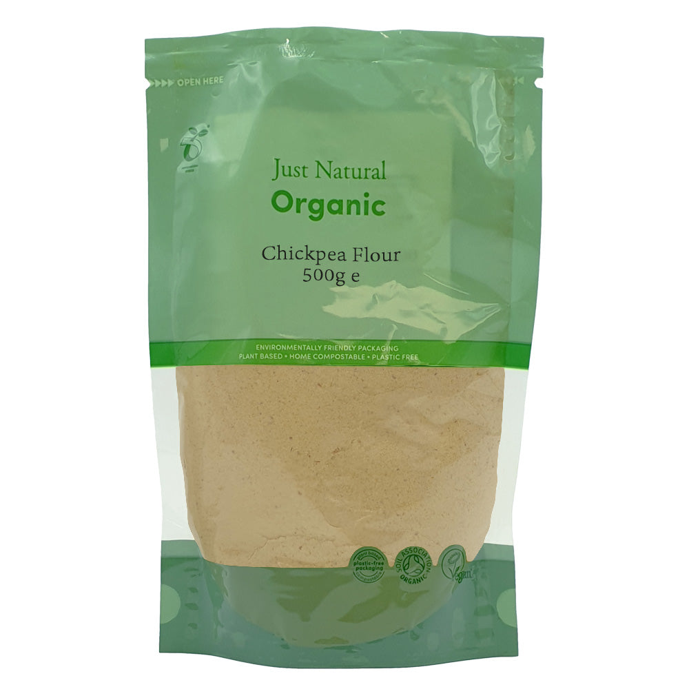 Just Natural Org Chickpea Flour 500g