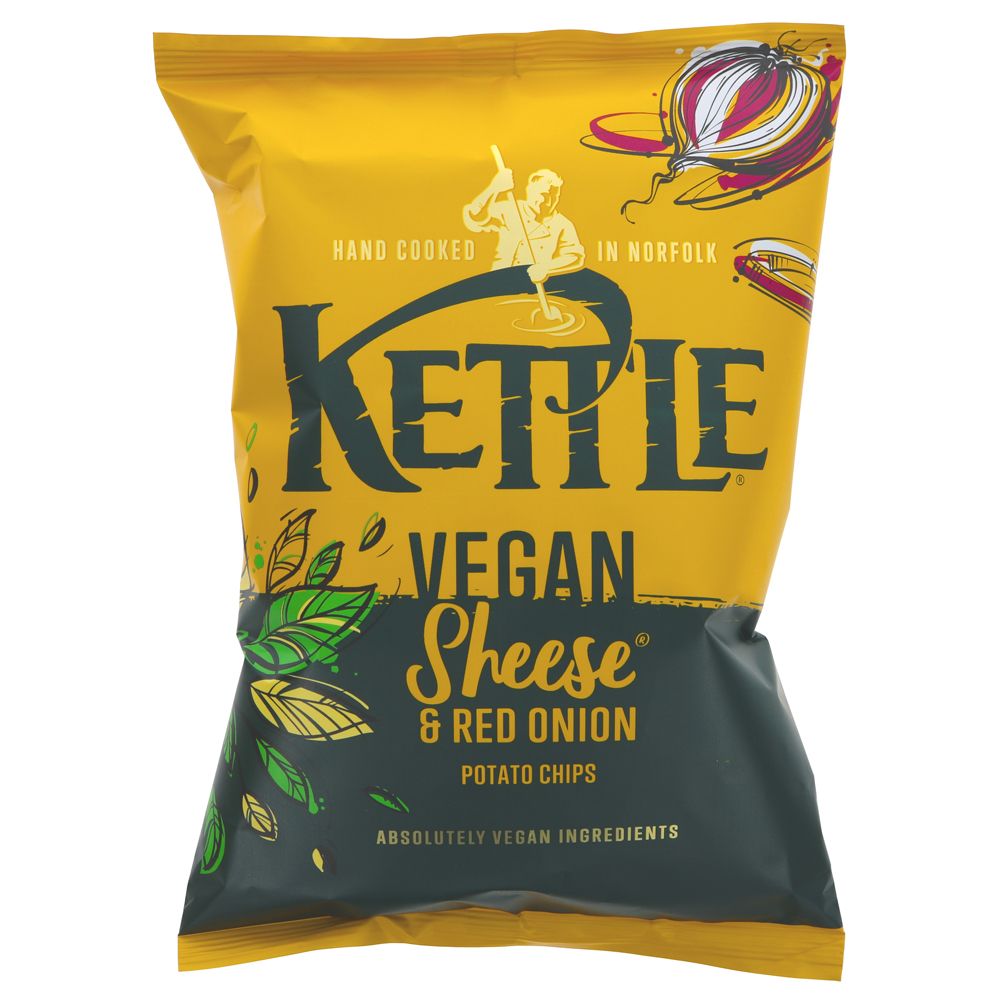 Kettle Chips - Sheese & Red Onion 130g