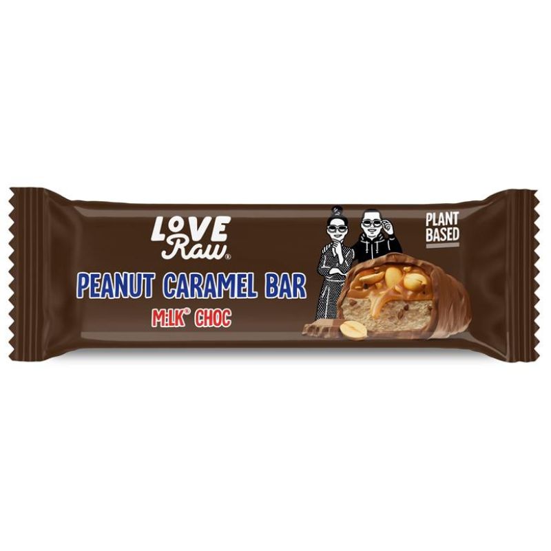 LoveRaw Peanut Caramel Bar (Alternative To Snickers) 40g