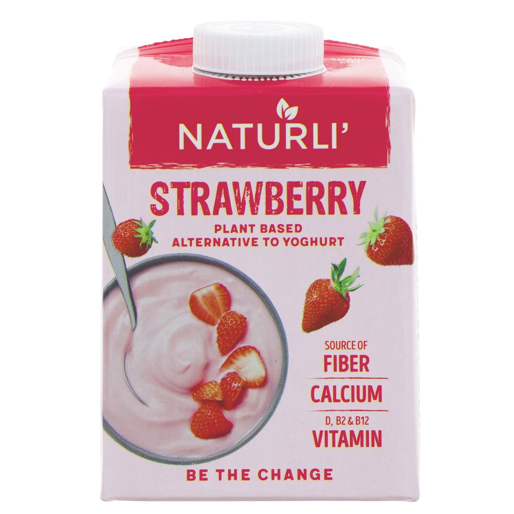 Naturli - Strawberry Yoghurt 500ml