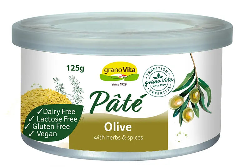 Granovita Olive Pate with Herbs & Spices 125g