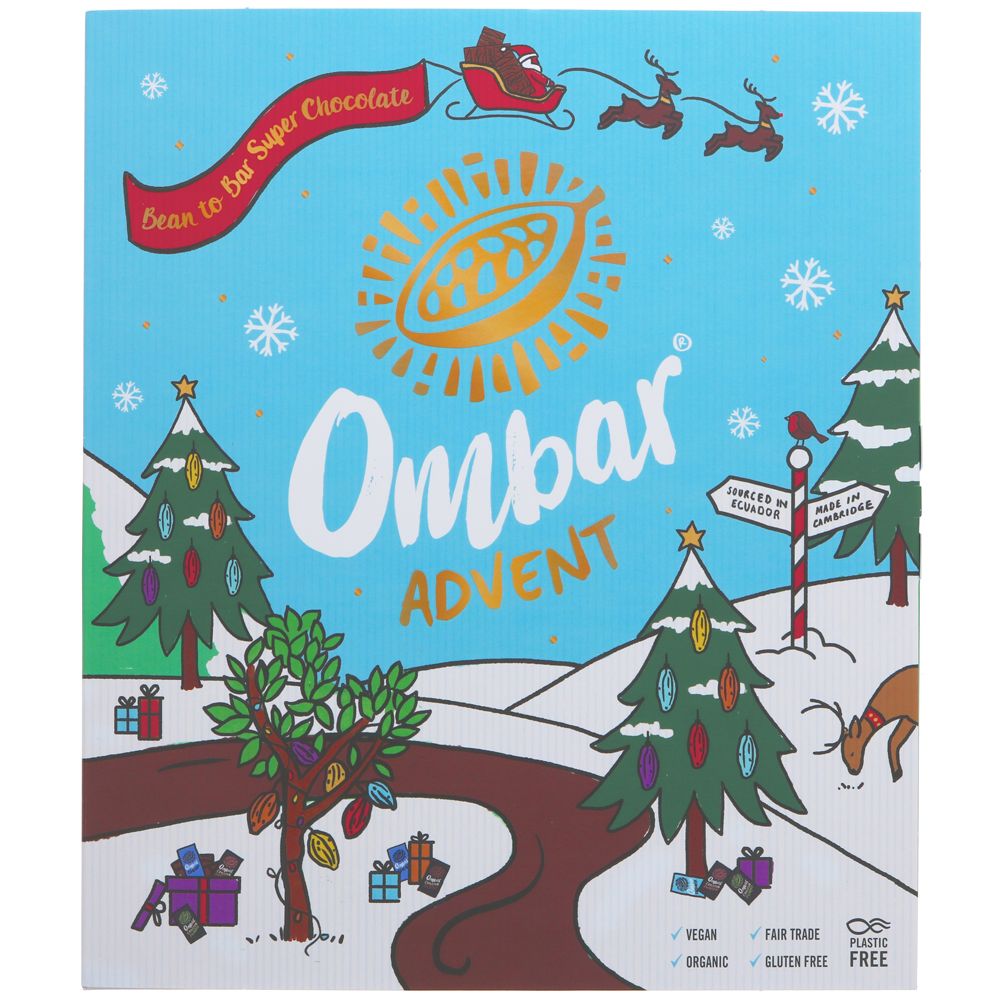 Ombar Chocolate Coco Mylk Advent Calendar 125g