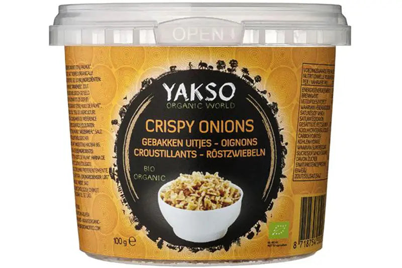 Yakso Organic Crispy Onions 100g