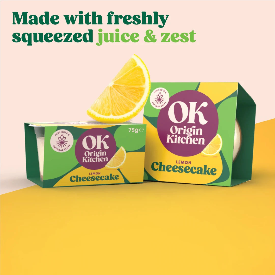 Origin Kitchen Lemon Cheesecake 75g
