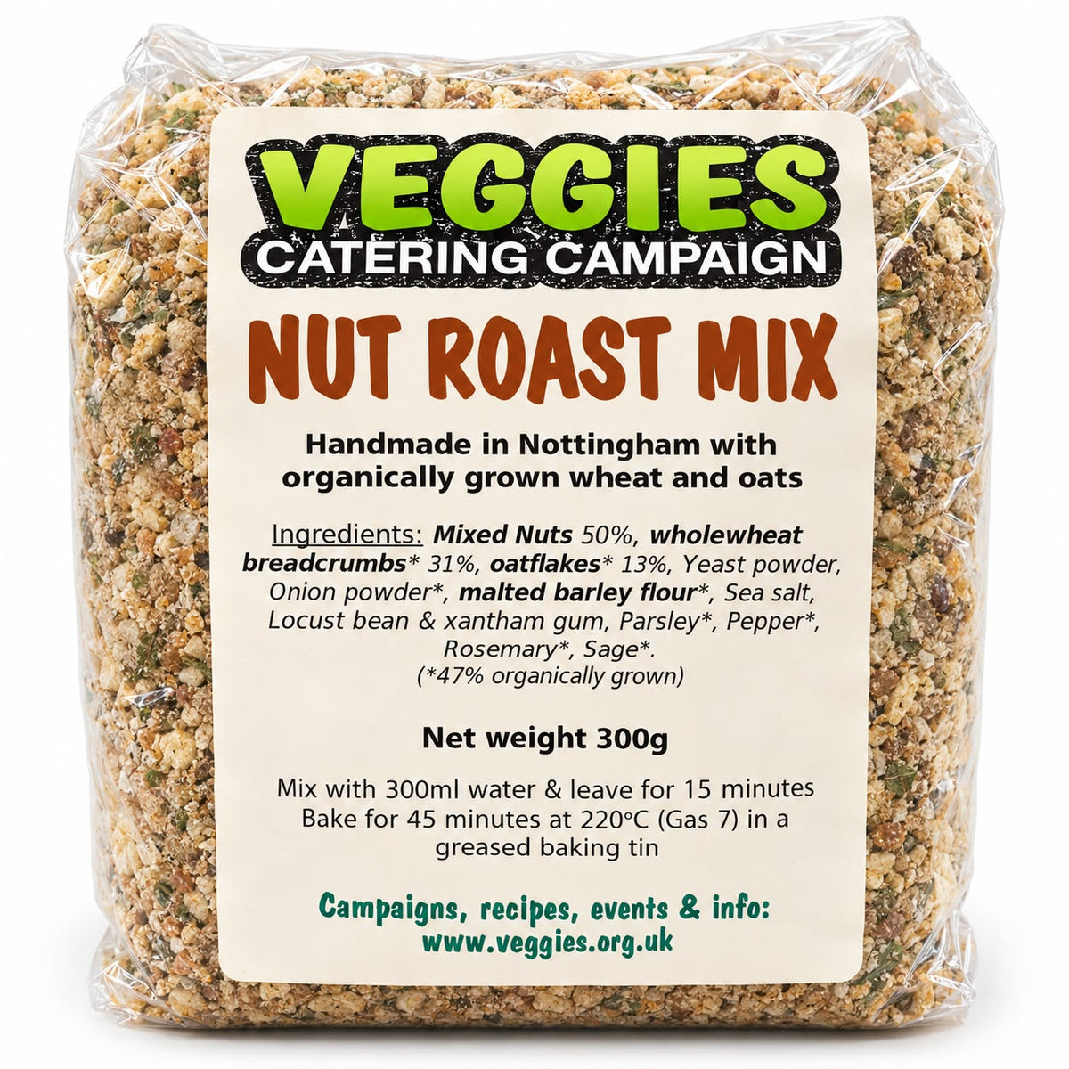 Veggies Catering Campaign Nut Roast Mix 300g