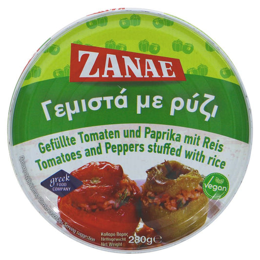 Zanae Stuffed Peppers - Tomato & Rice 280g