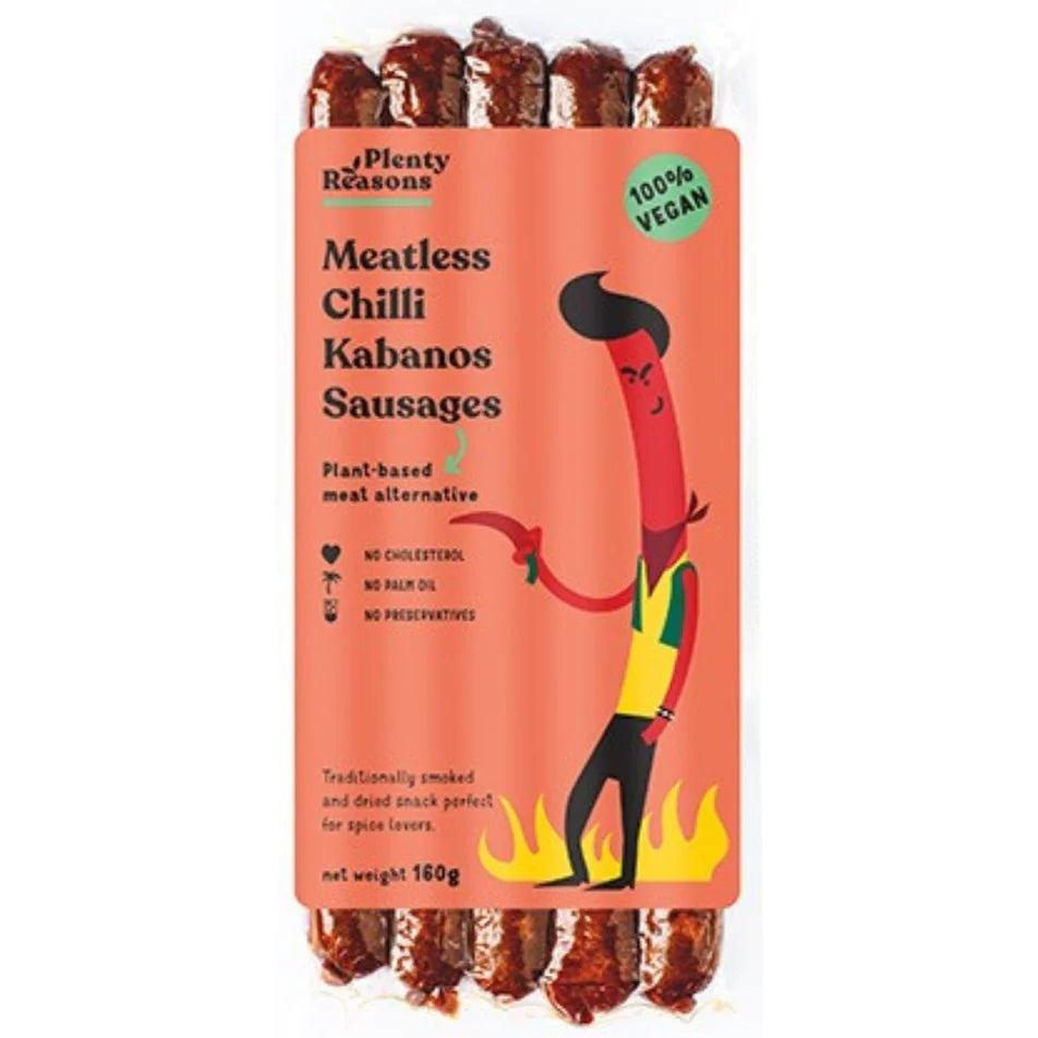 Plenty Reasons Chilli Kabanos Sausages 160g