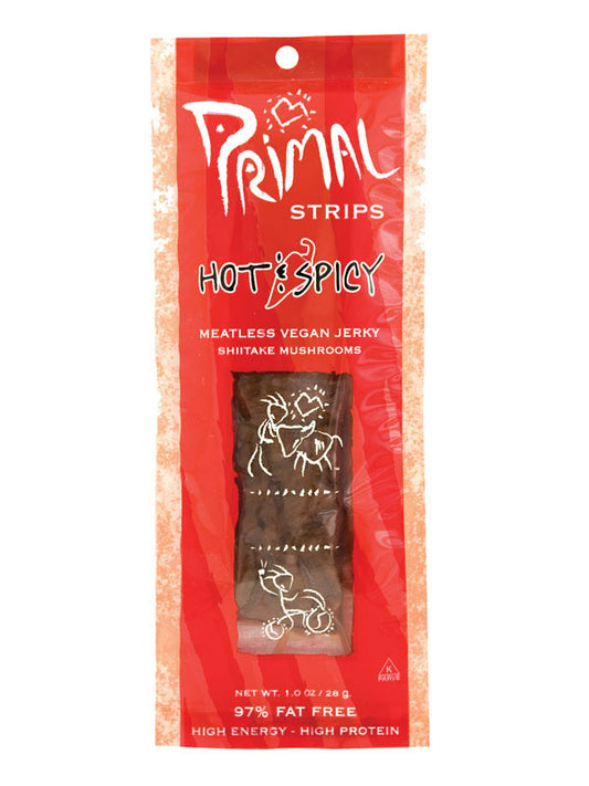 Primal Spirit Vegan Jerky Hot & Spicy 28g