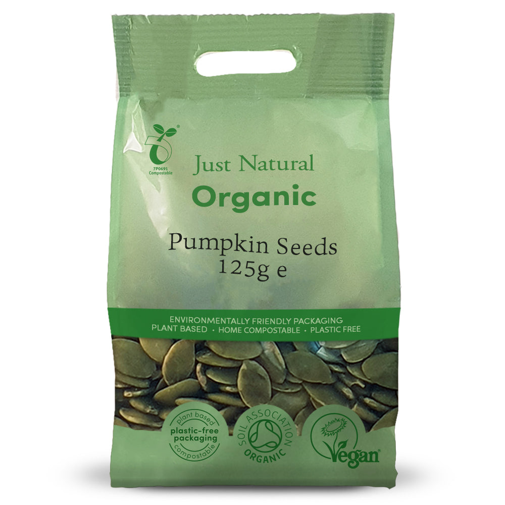 Just Natural Org Pumpkin Seeds 125g