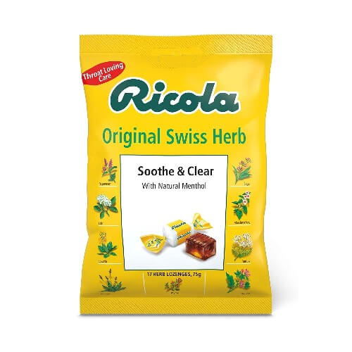 Ricola Soothe & Clear Original Herb 75g