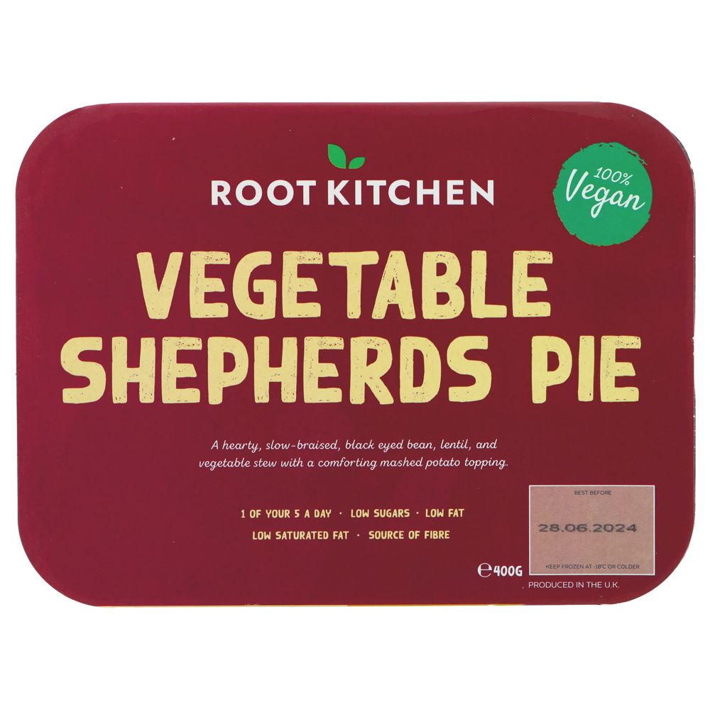 Root Kitchen - Veg Shepherds Pie 400g