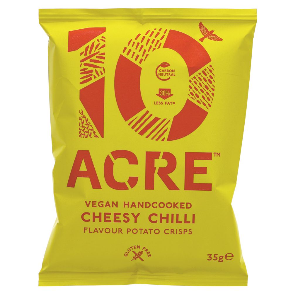 Ten Acre - Cheesy Chilli Crisps 35g