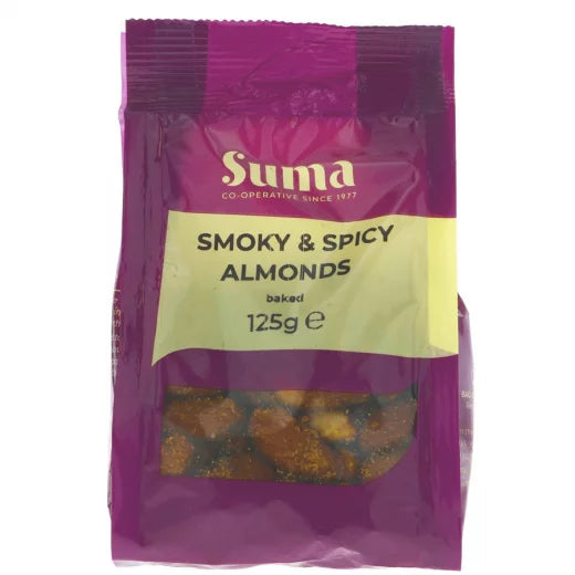 Suma - Smoky & Spicy Almonds 125g