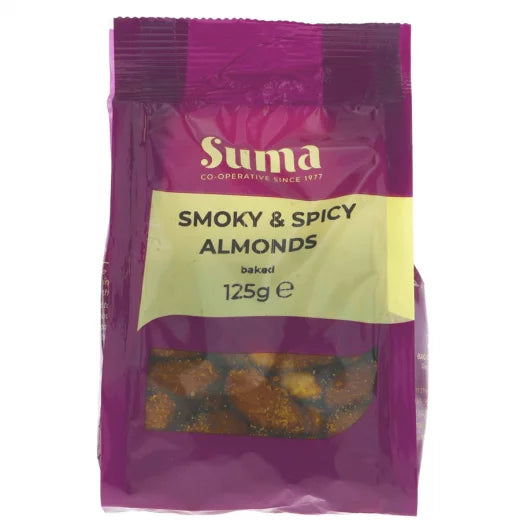 Suma Smoky & Spicy Almonds 125g