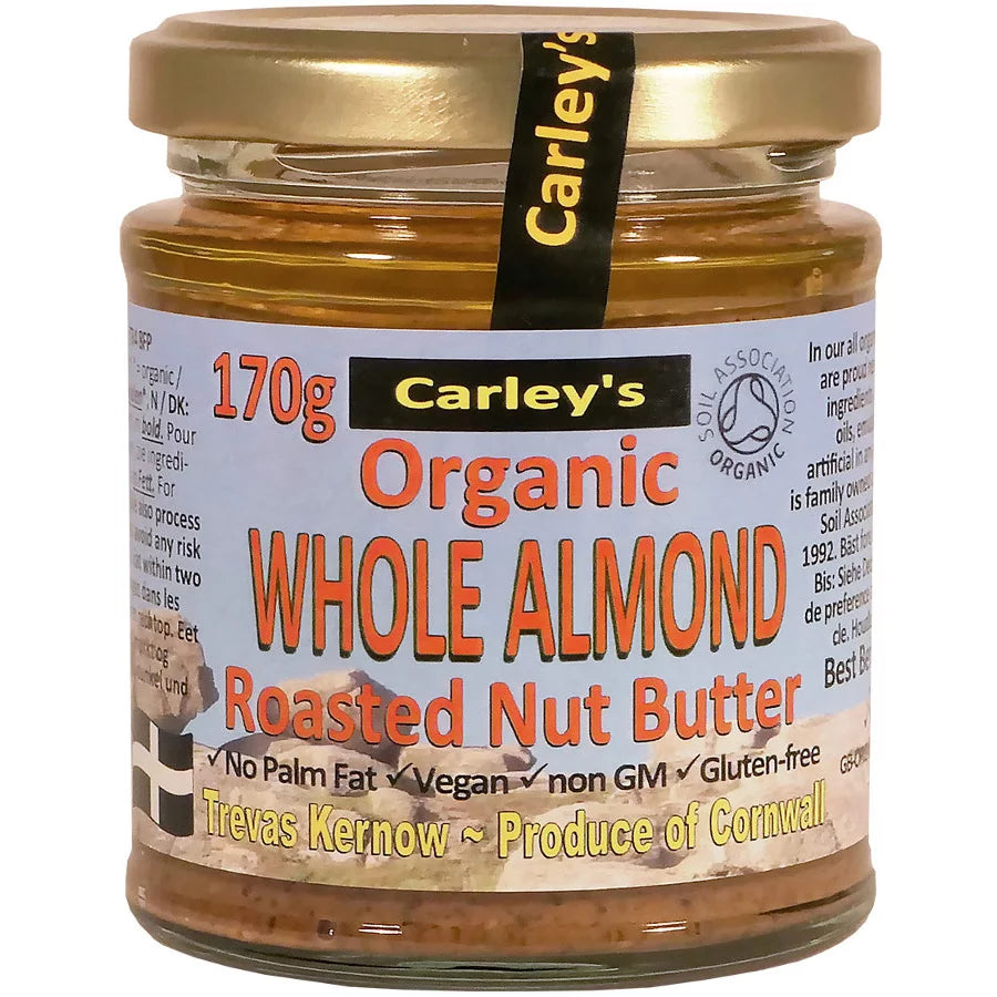 Carley's - Nut Butter Raw Whole Almond 170g