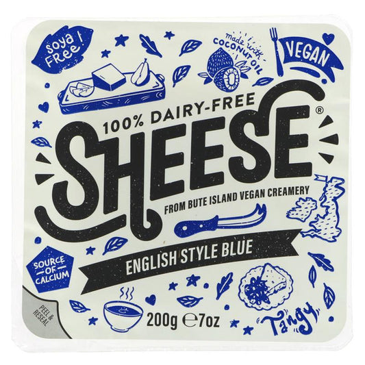 Sheese Block English Blue Style 200g