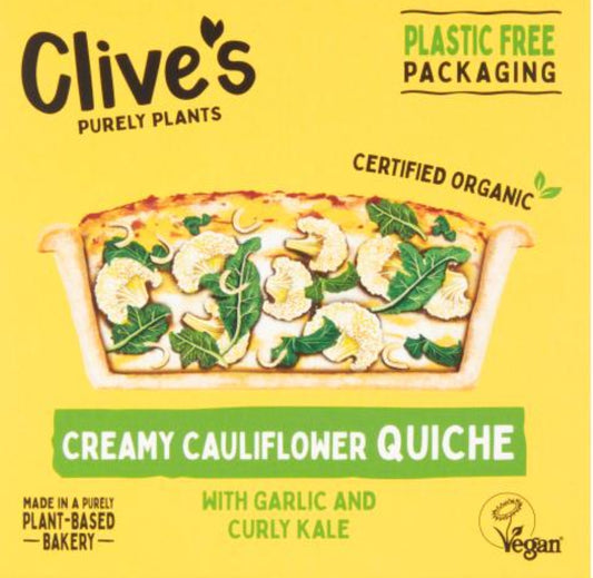 Clive's Creamy Cauliflower Quiche 165g