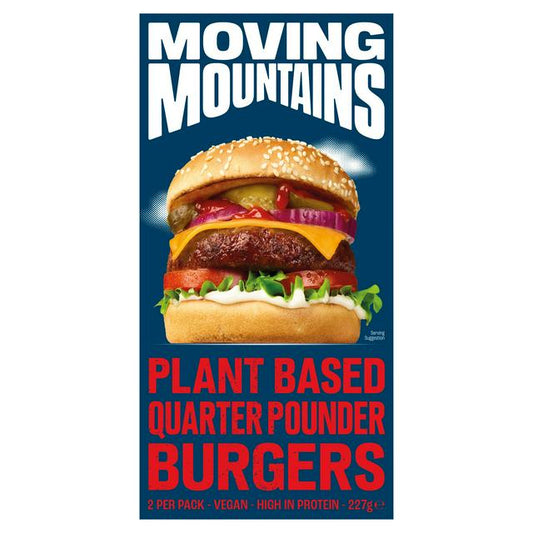 Moving Mountains Plant Based Burgers 2x4oz