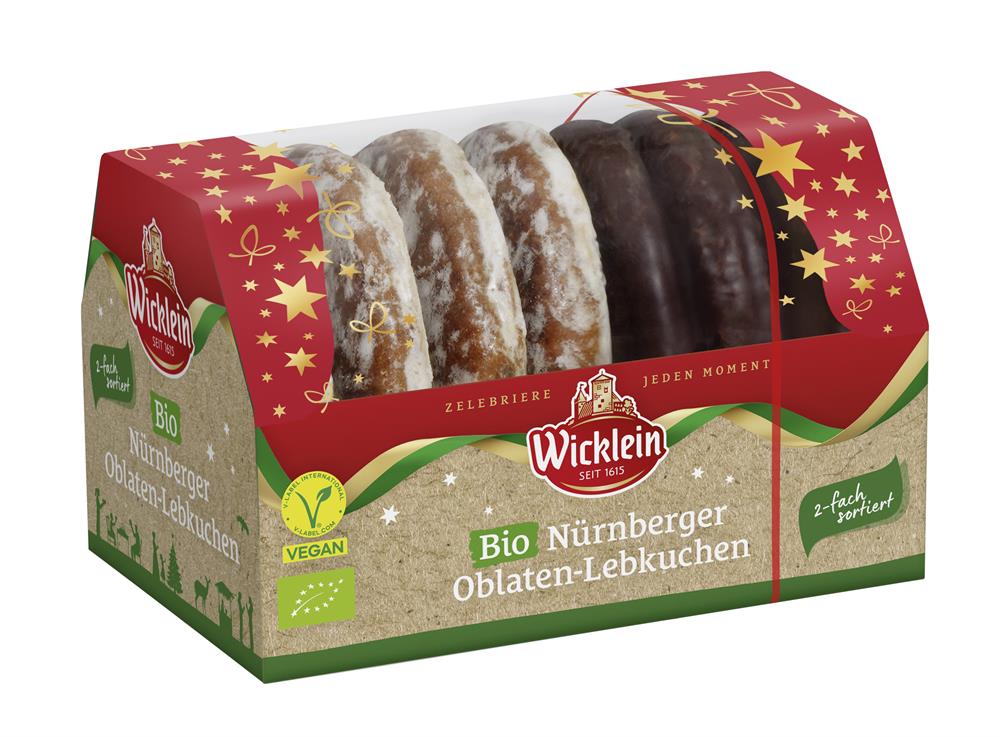 Wicklein Oblaten-Lebkuchen Gingerbread Cookies 200g