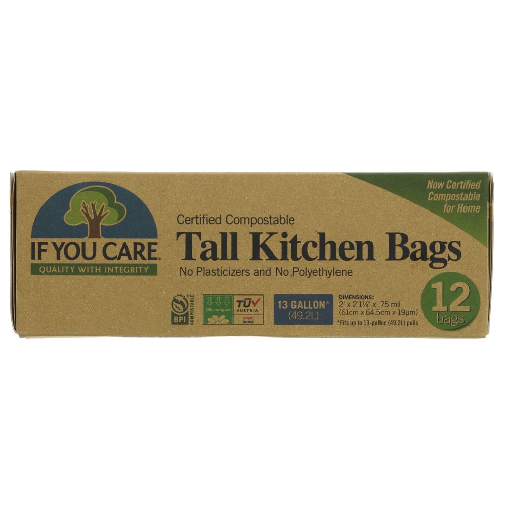 If You Care Tall Kitchen Bags