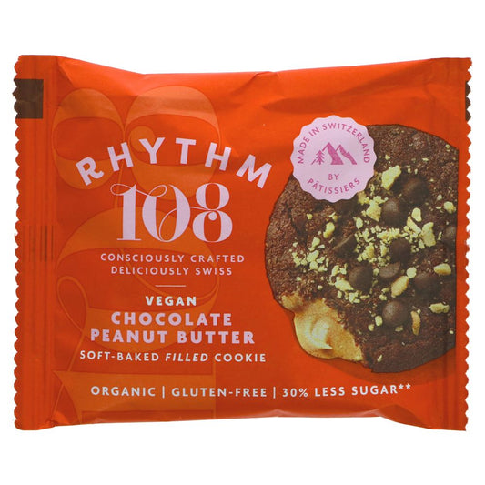 Rhythm 108 Chocolate Peanut Butter Filled Cookie 50g