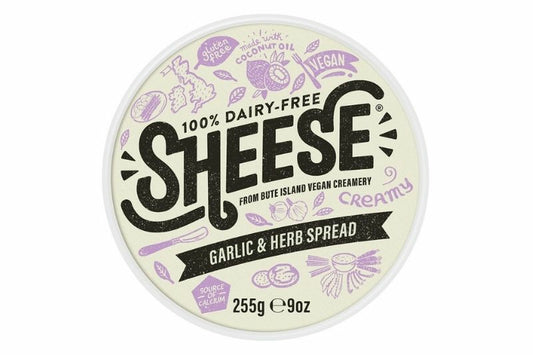 Sheese - Spread Creamy Garlic & Herb 255g