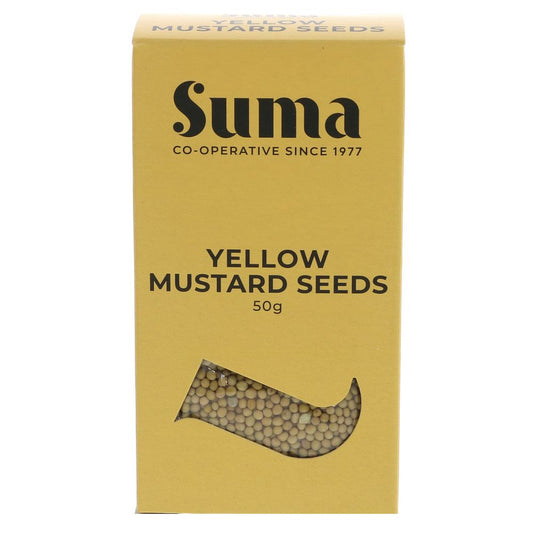 Suma Spices Yellow Mustard Seeds 50g