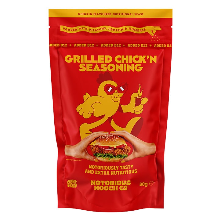 Notorious Nooch Co Grilled Chick'n 80g