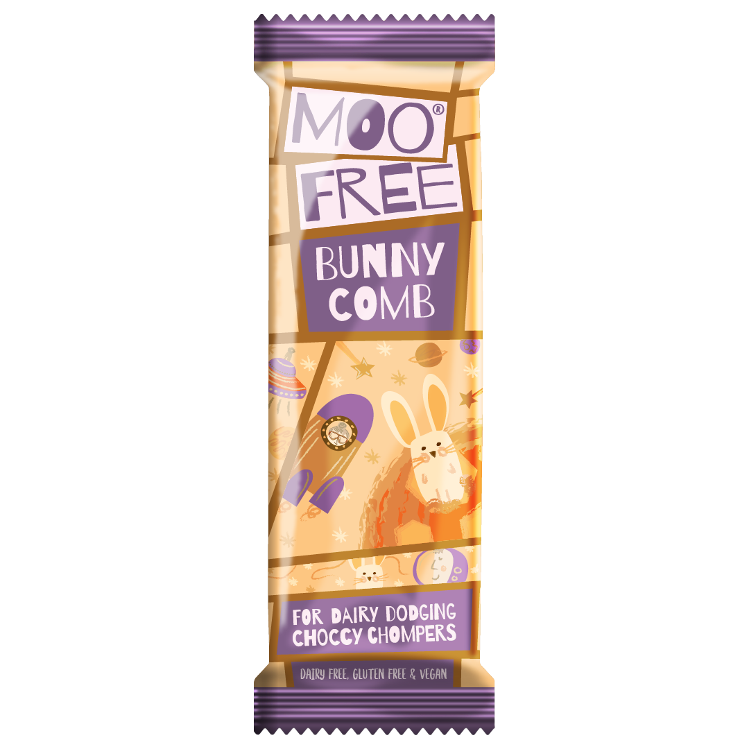 Moo Free Bunnycomb Mini Bar 20g