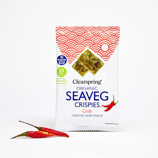 Clearspring Sea Veg Crispies Chilli 4g