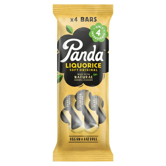 Panda Liquorice Bar Pack x4 128g