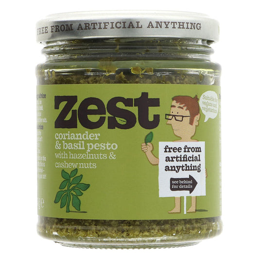 Zest Coriander & Basil Pesto 165g