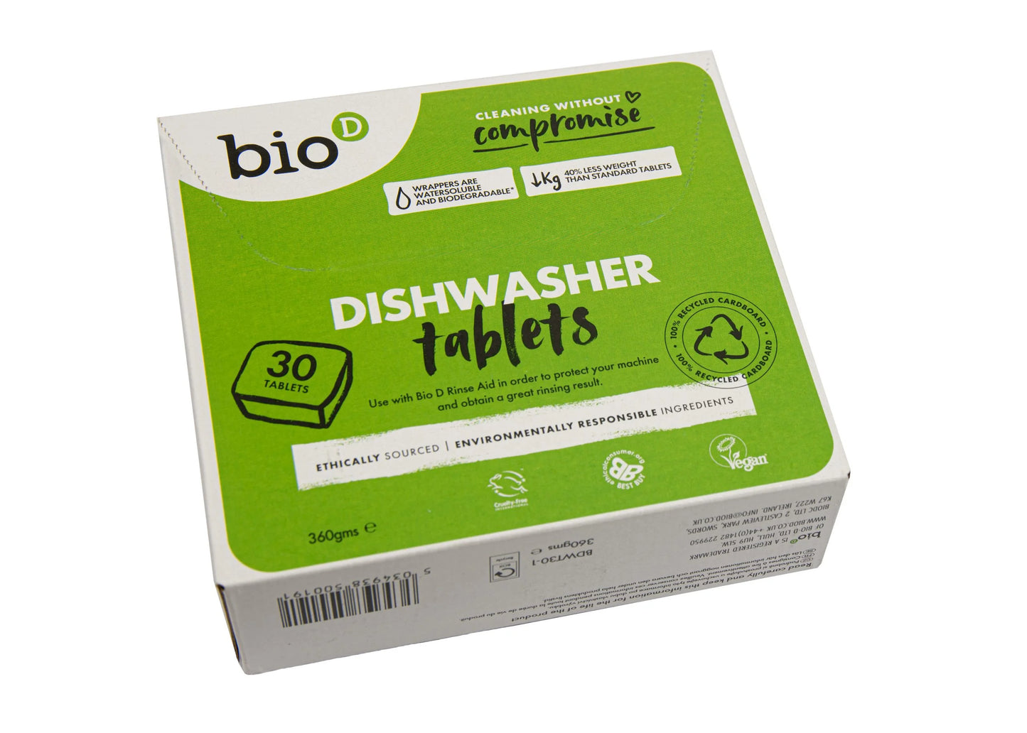 Bio-D Dishwasher Tablets (30 tablets)