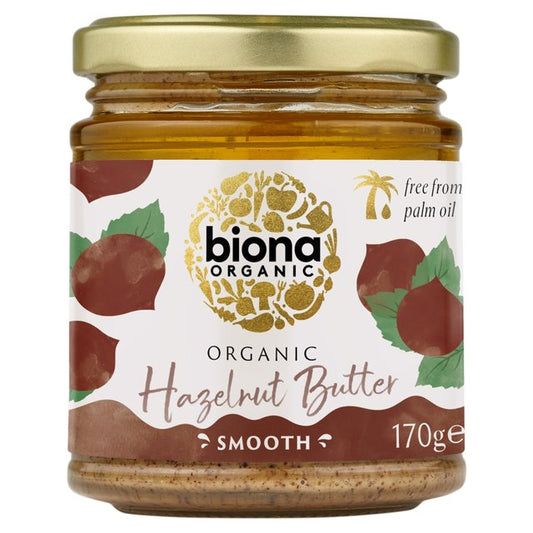 Biona Hazelnut Butter Smooth 170g
