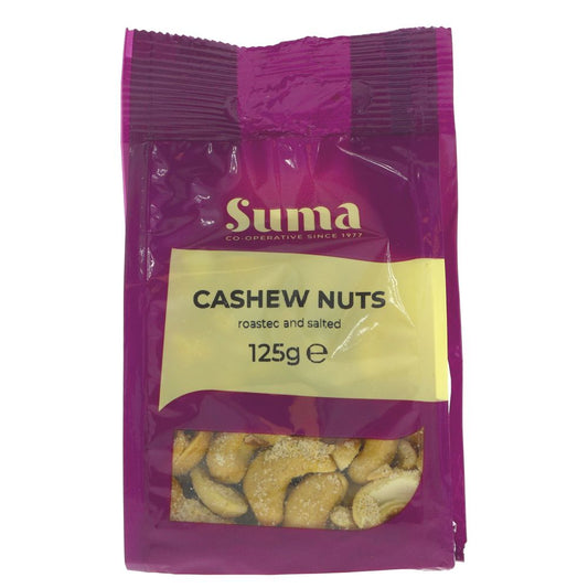 Suma Cashews Roasted & Salted 125g