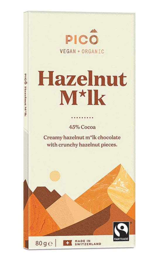 Pico Hazelnut M*lk Chocolate 80g