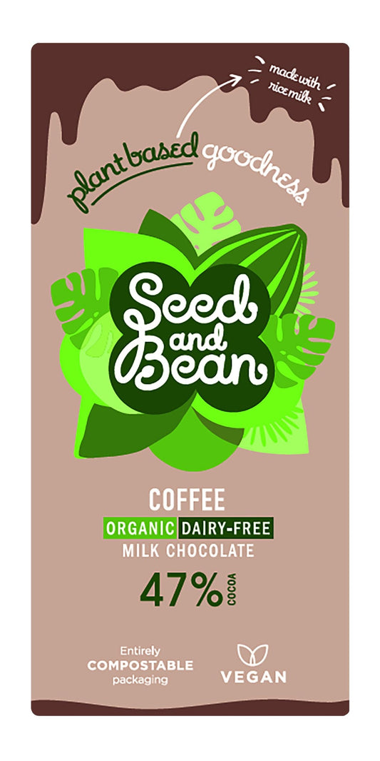 Seed & Bean Coffee Milk Chocolate 75g