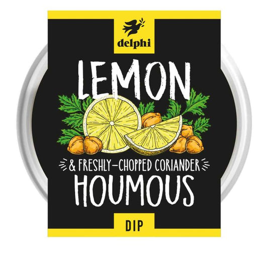 Delphi Houmous Lemon & Coriander 170g