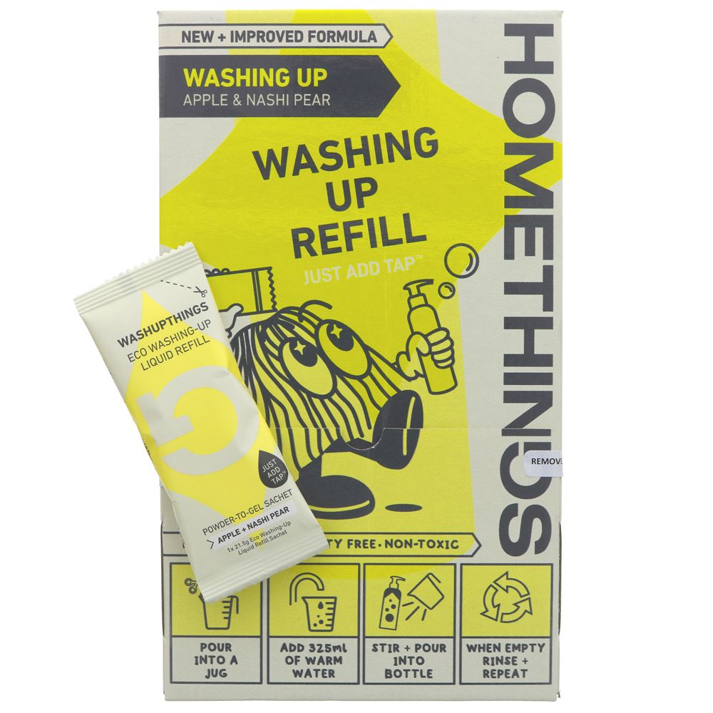 Homethings Washing Up Liquid Apple & Nashi Pear Refill Tabs