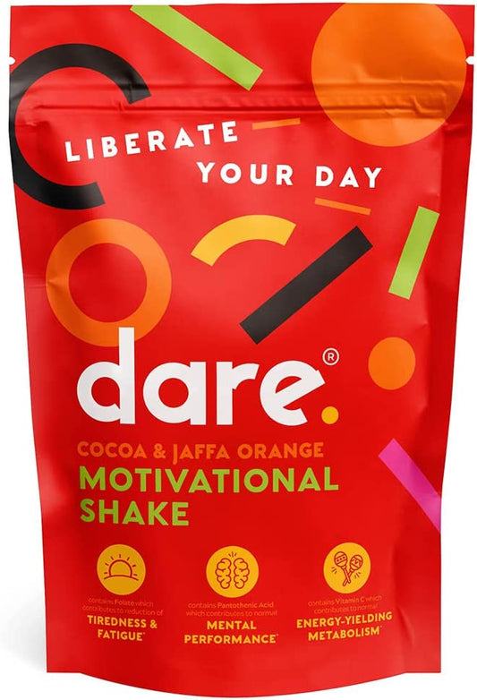 Dare Motivation Meal Replacement Shake Cocao & Jaffa Orange 750g
