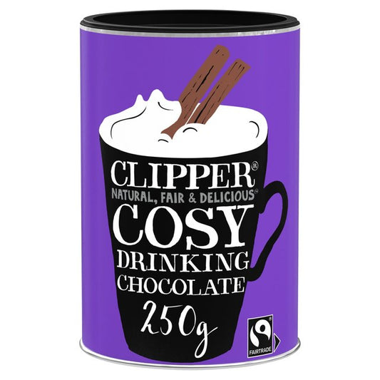 Clipper Super Cosy Drinking Chocolate 250g