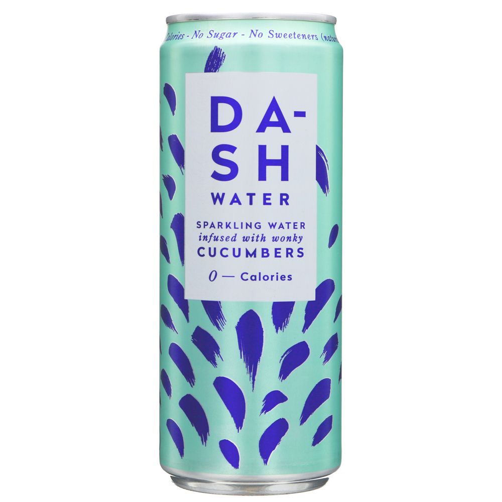 Dash Sparkling Water Cucumber Infused 330ml