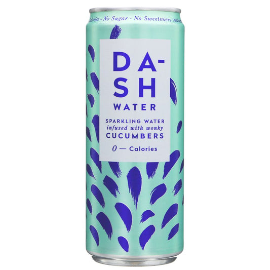 Dash - Sparkling Water Cucumber Infused 330ml