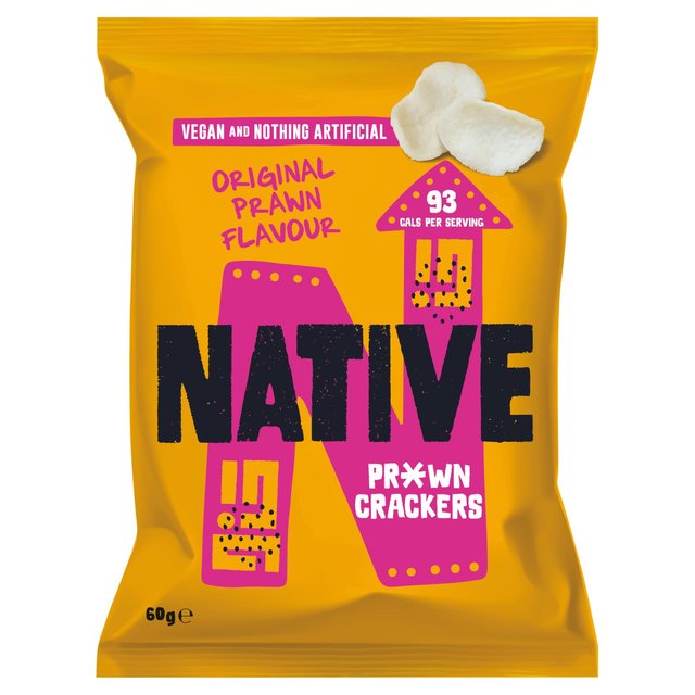 Native Pr*wn Crackers 60g