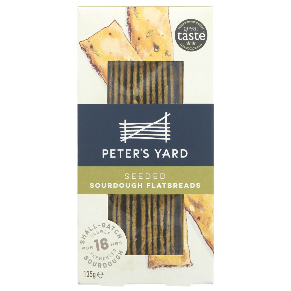 Peter's Yard - Seeded Sourdough Flatbreads 135g